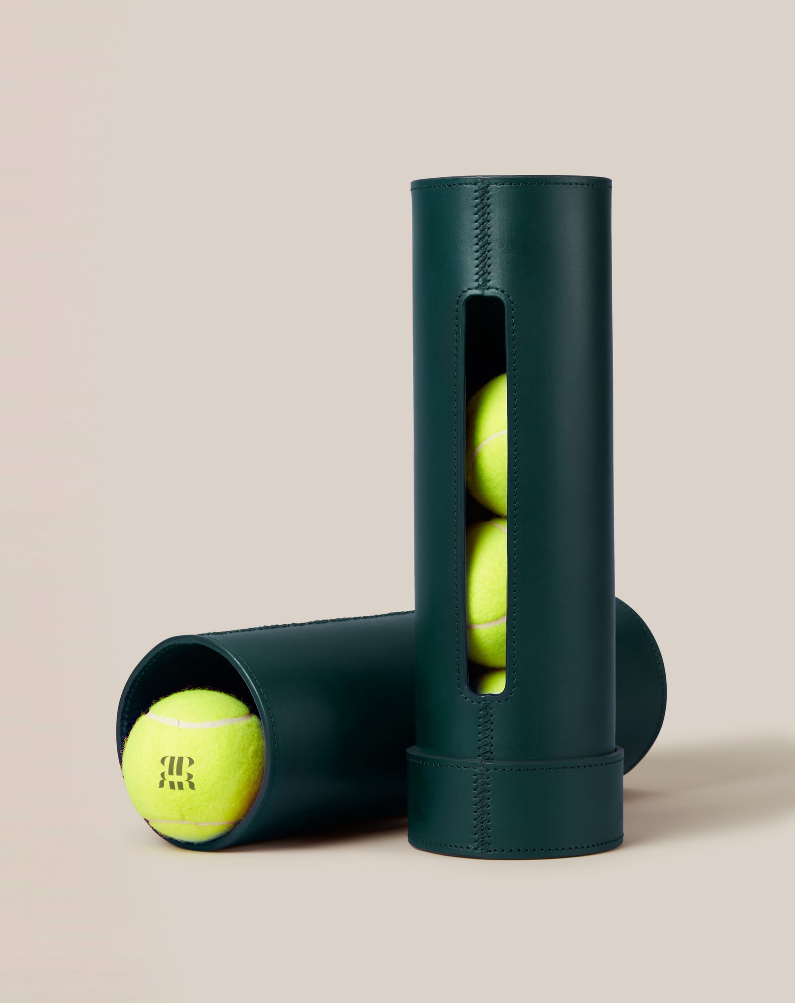 Leather Tennis Ball Holder