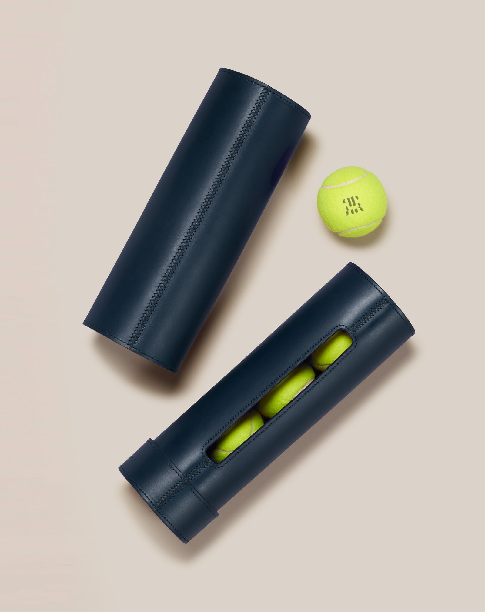 Leather Tennis Ball Holder