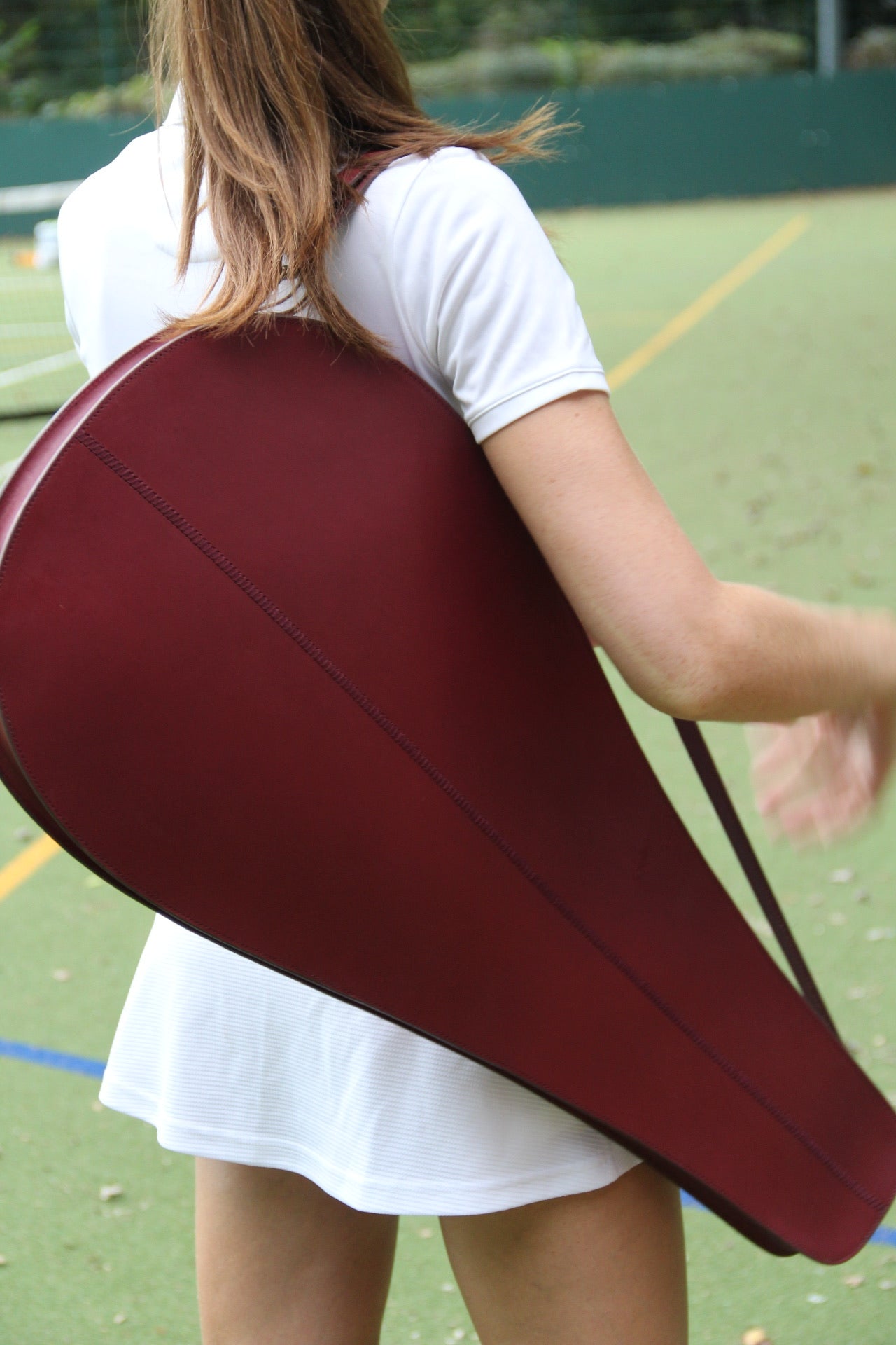 Leather Tennis Racket Cover