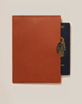 Leather Passport Holder Gift Set