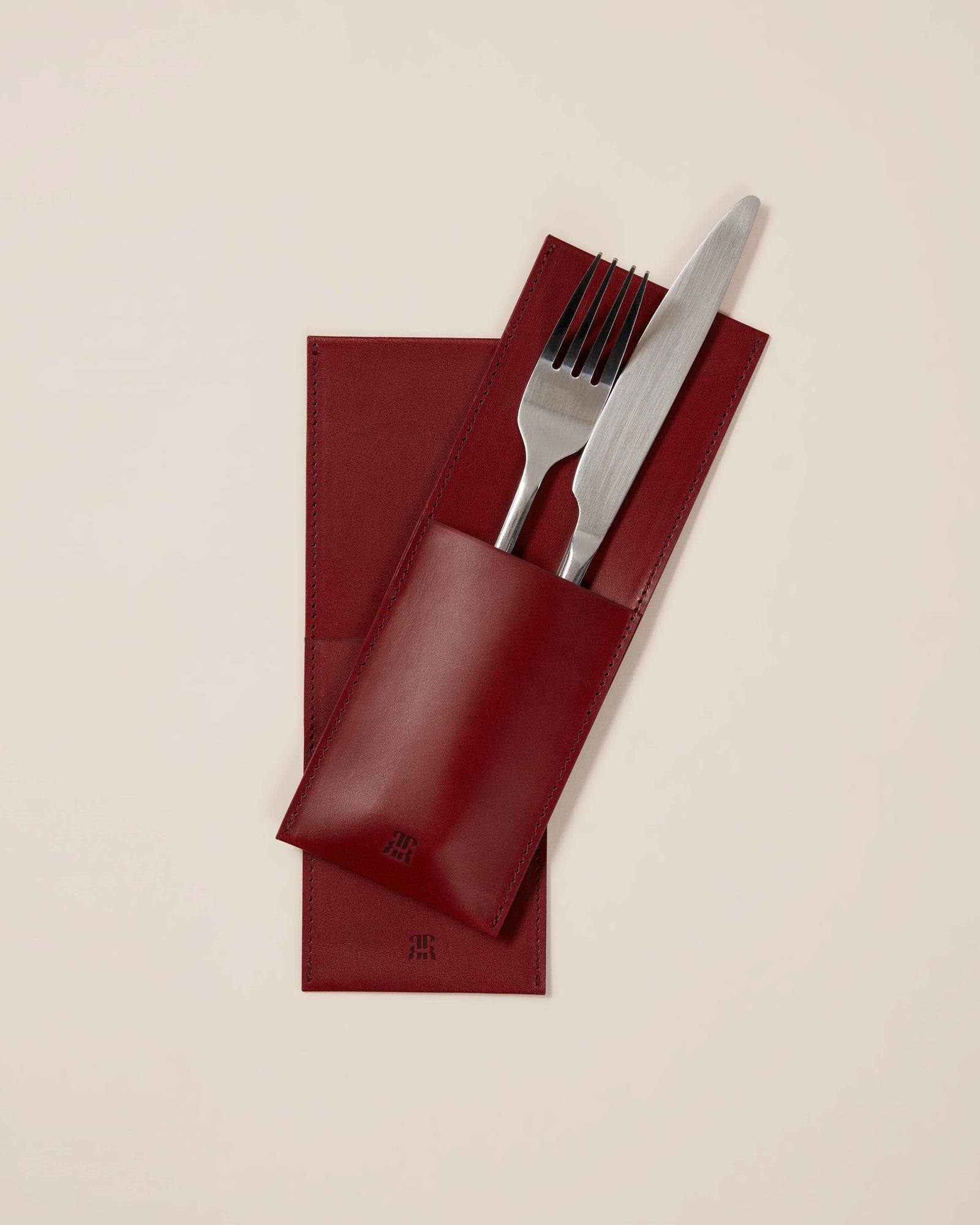 Leather Cutlery Holder (set of 4)