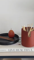 Leather Pencil Pot